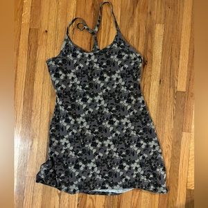Outdoor Voices | The Exercise Dress | Olive Floral | Size L